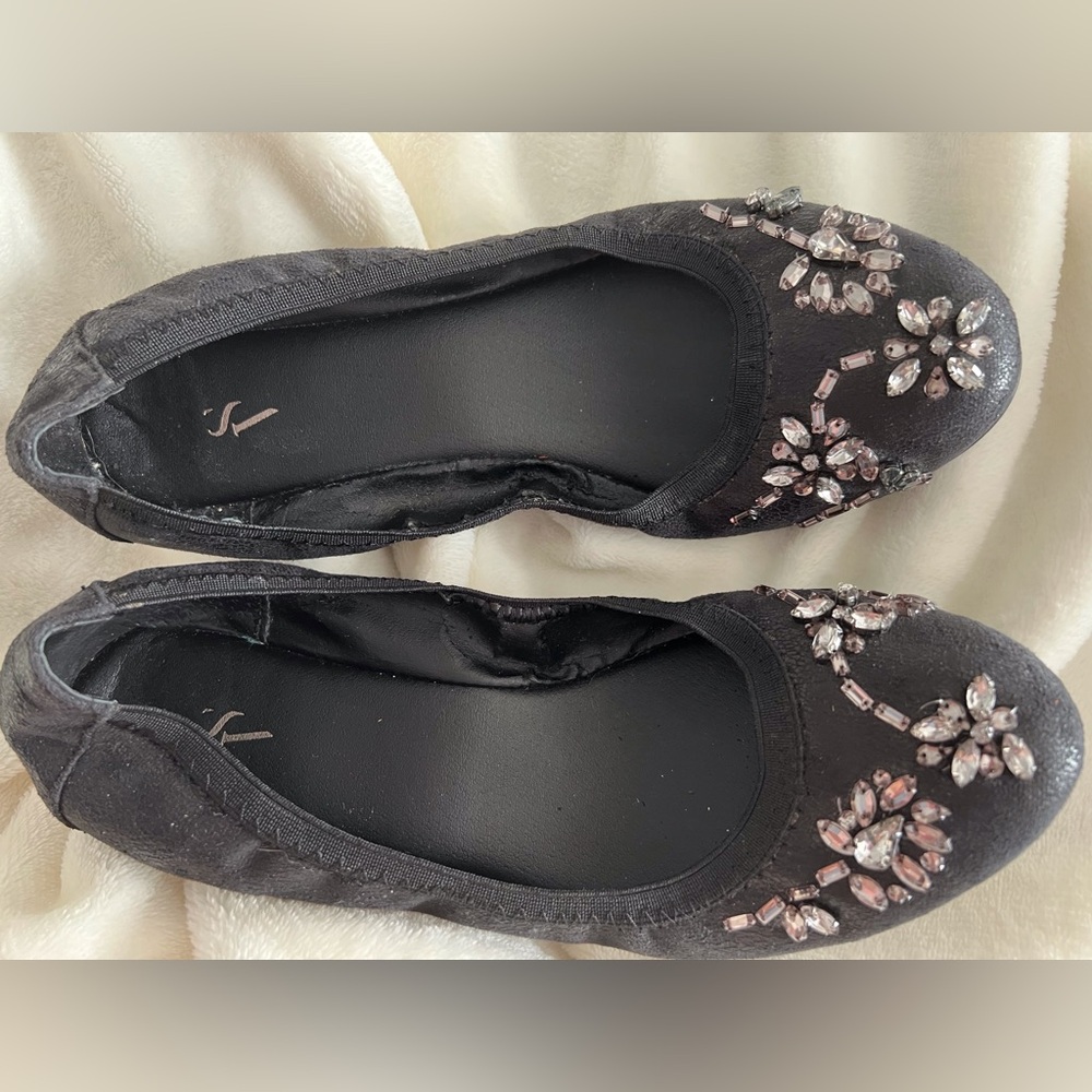 Simply Vera Wang Jeweled Ballet Flats - Picture 4 of 10